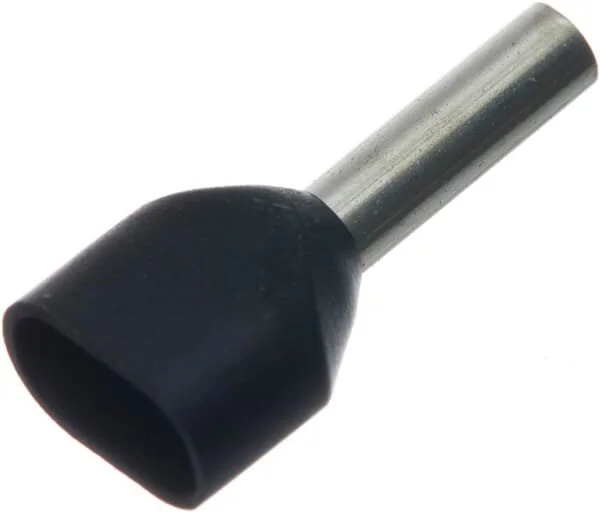 Kramp - LA9735CKR - Cable End Cover Black, 1.5mm² (100x)