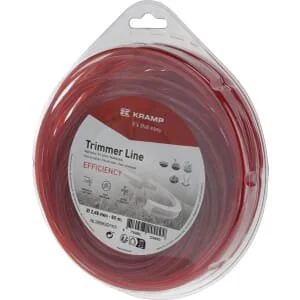Kramp - NL2469SEFKR - Trimmer Line 69m, Square, Red, Efficiency