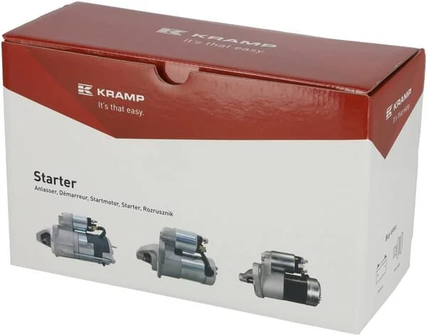 Kramp - STA2617285 - Starter, 1.2kW, 9-Teeth, CCW