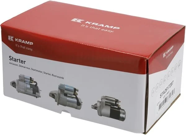 Kramp - STA2617287 - Starter, 1.0kW, 11-Teeth, CW