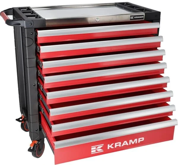 Kramp - TT150801KR - Tool Trolley XL 8 Drawers