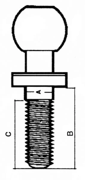 Kramp - Z991650KR - Ball Pin
