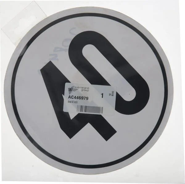 Kverneland - AC446979 - Decal 40km/H