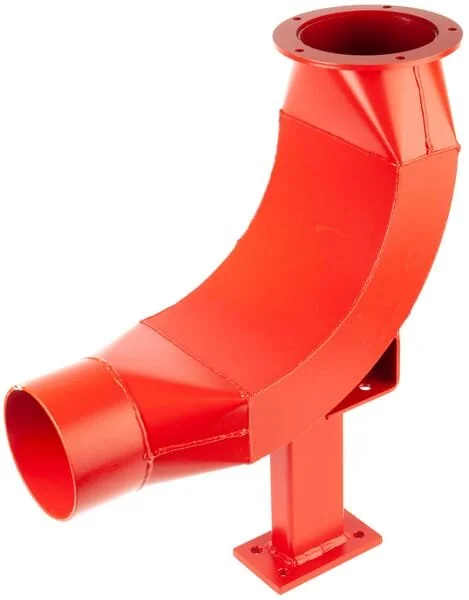 Kverneland - AC488982 - Supply Tube Elbow (135) Red