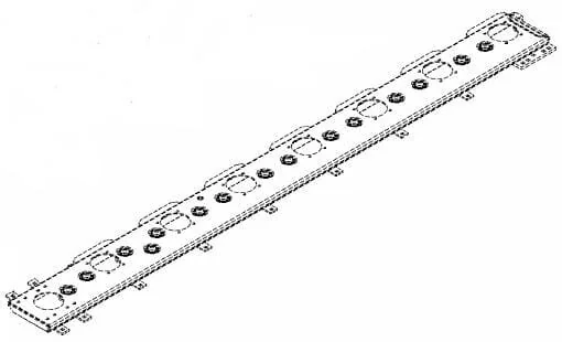 Kverneland Taarup - KT5515900086 - Cutterbar 6 Disc