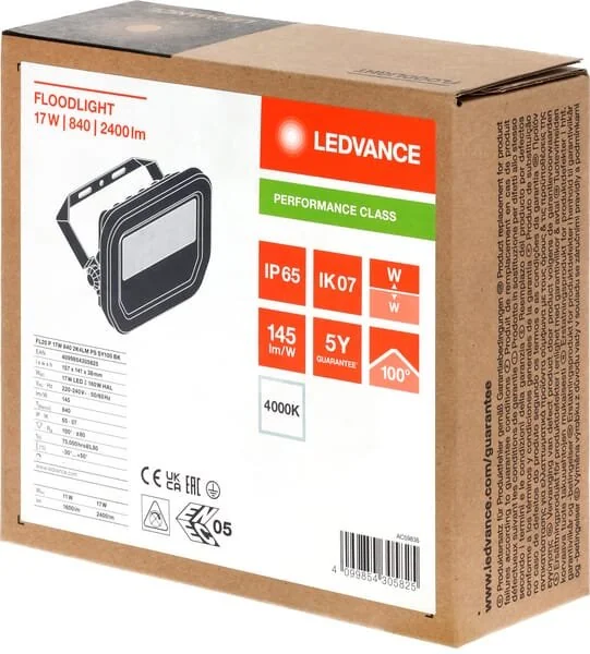 Ledvance - LVFL20840B65G4 - Floodlight 17W 4000K