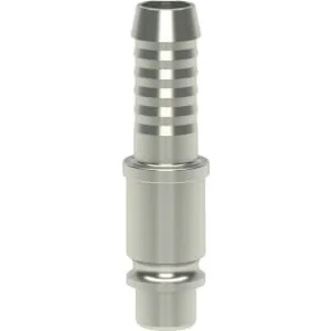Lüdecke - ESAC13SS - Male Connector With 13mm Hosetail