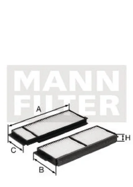 Mann Filter - CU220012 - Interior Filter