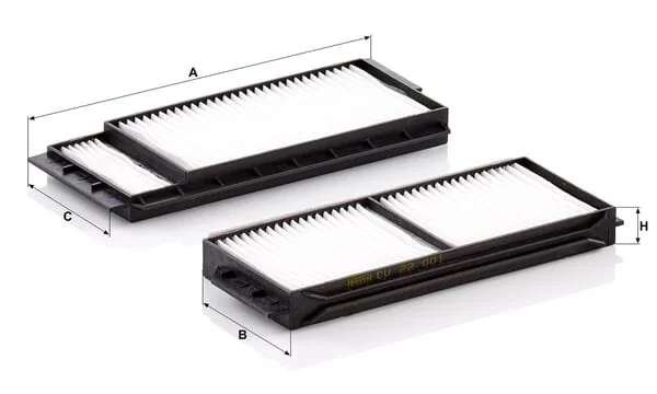 Mann Filter - CU220012 - Interior Filter