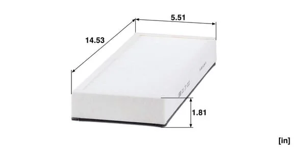 Mann Filter - CU37003 - Cab Air Filter