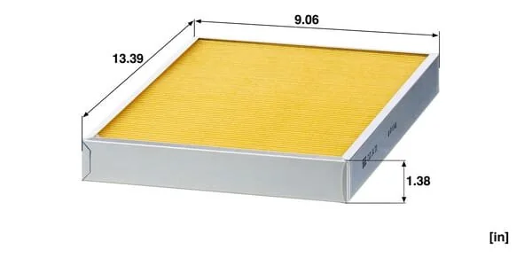 Mann Filter - CUD34011 - Cab Filter