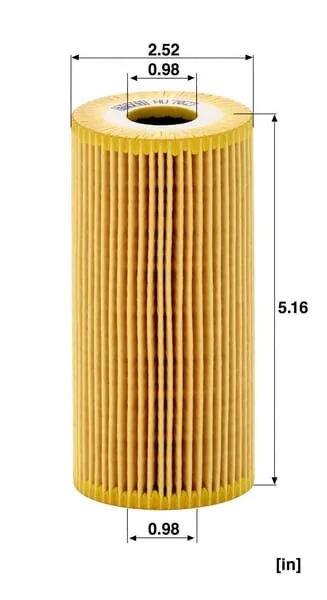 Mann Filter - HU7027Z - Oil Filter