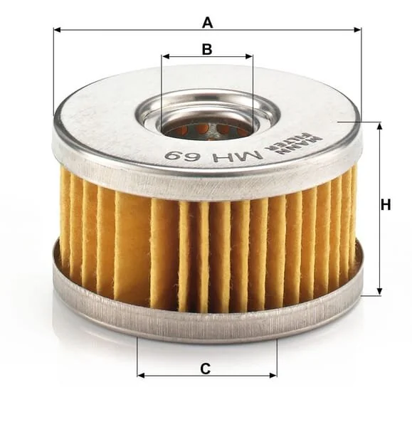 Mann Filter - MH69 - Oil Filter