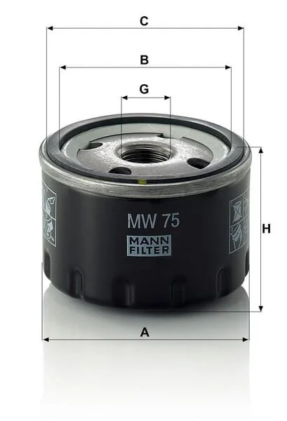 Mann Filter - MW75 - Oil Filter