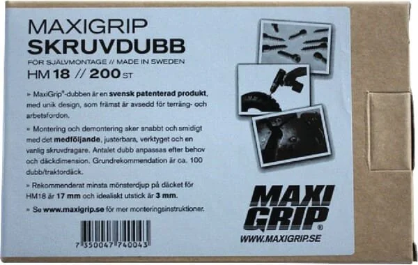Maxigrip - 1268950020 - ® 18mm Carbide 200 Pc