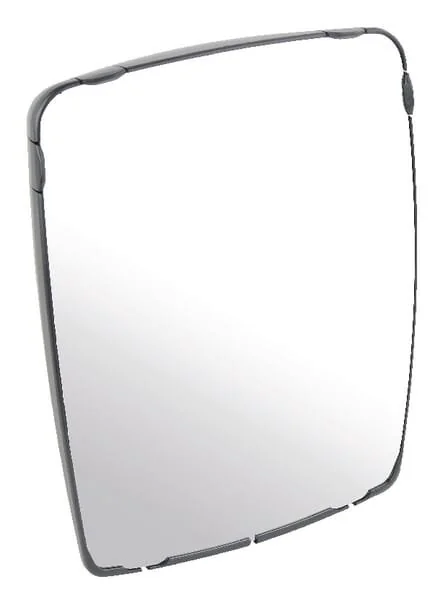 Mekra Lang - 511009081099 - Mirror 1009, Radius 1200, Left/Right, Manually Adjustable, Heating, Vertical Connection -22mm