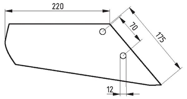 Molbro - 51403374416 - Wing Share Right 10mm