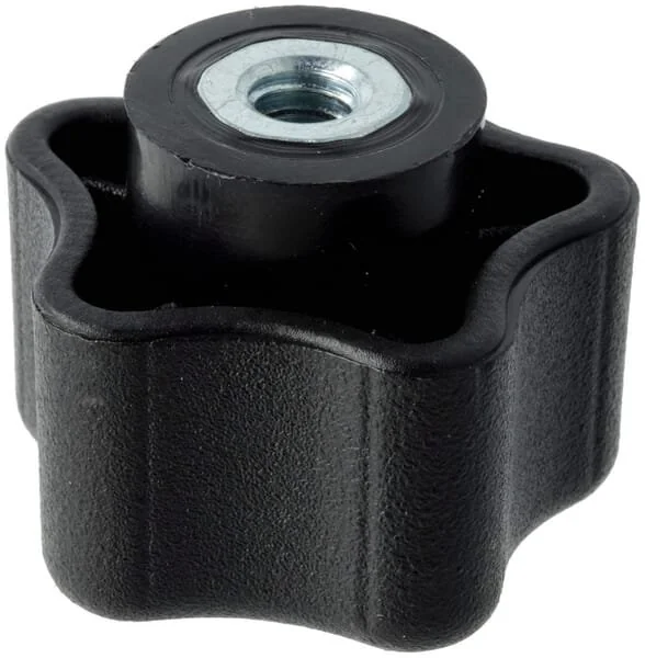 MTD - 72005137 - Star Knob, 1/4-20:1. Diameter, Black