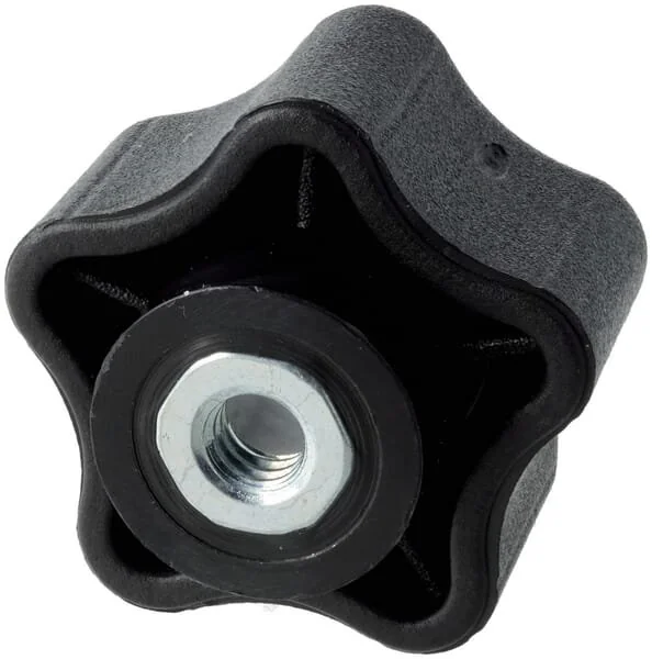 MTD - 72005137 - Star Knob, 1/4-20:1. Diameter, Black