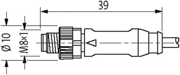MURR ELEKTRONIK - 88011MSUD2111000 - Cable Extension Cable Sensor 4-P 10m
