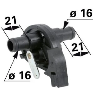 New Holland - 134684047 - Heater Valve