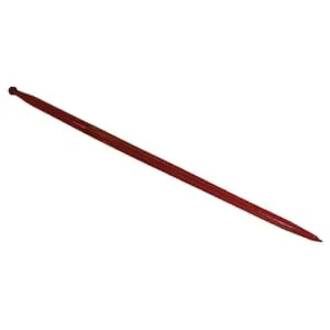 Non Original - 23201503Z - Loader Tine, Straight, Square Section 44x850mm, Pointed Tip With Mm Nut, Red