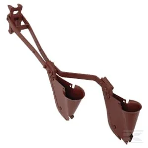 Non Original - 61003043340040 - Seeding Coulter Double With Iron Holder, Right