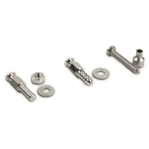 Non Original - PL10106 - Machine Screw 4x8mm Incl. Washer, Brass Nickel Plated