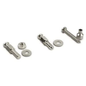 Non Original - PL10109 - Wood Screw, 4,3x25mm Incl. Washer, Brass Nickel Plated