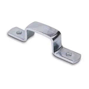 Non Original - PL10660 - Flat Cramp, Zinc Plated For Oval Eyelet 42x22mm Hole Distance: 57mm