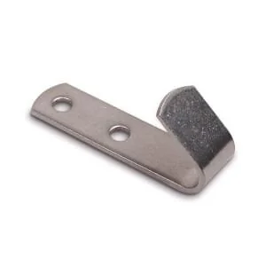 Non Original - PL10732 - Tarpaulin Hook, INOX L= 60mm, W= 15mm, Hole Distance: 20mm