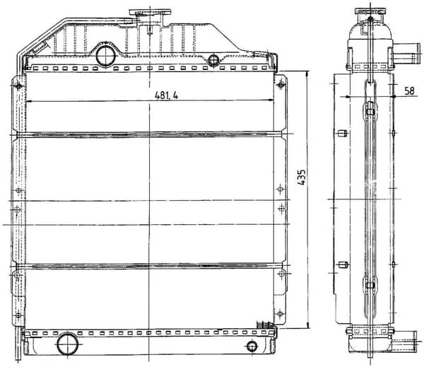 Non Original - RT7700047575N - Radiator
