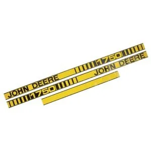 Non Original - TR1750JD - Sticker Set "John Deere 1750"