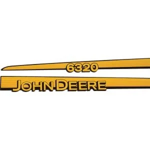 Non Original - TR6320JD - Sticker Set "John Deere 6320"
