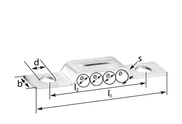 Norma - CLBN412 - Clamps 2 Sides 4-Fold