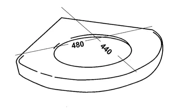 OK Plast - 1620100313 - Non-Spill Edge For 1620-100215