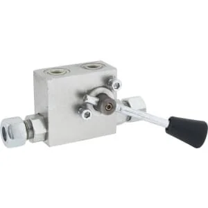 Oleodinamica Marchesini - C056V0132 - Controlled Twin Flow Control Valve VBPDE With A Cut-Off Valve, G1/4 inches - 12L