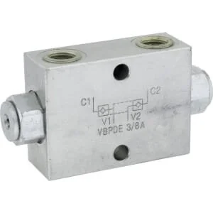 Oleodinamica Marchesini - C056V0180 - Controlled Twin Flow Control Valve VBPDE A, G3/8 inches