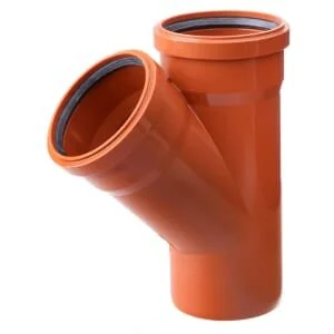 Ostendorf - 16152110110045 - Y Piece PVC 110/110mm x 45°