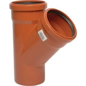 Ostendorf - 16152160125045 - Y Piece PVC 160/125mm x 45°