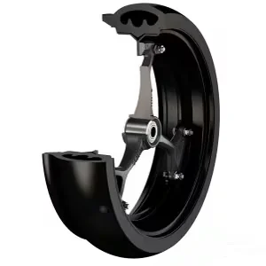 Otico Farmflex - SPW400120LV - Semi-Pneumatic Wheel 400x120/LV/71S/M25BB