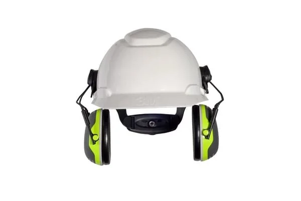 Peltor - PEX4P3E - Ear Protectors X4P3E Helmet Attachment Green
