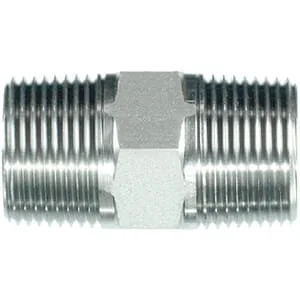 PH Hydraulik - DNN02SS - Straight Adaptor NPT SS