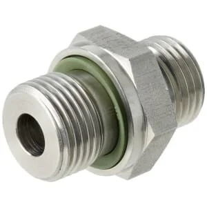 PH Hydraulik - GES10LR14WDSS - Male Stud Coupling 10L x 1/4 inches BSP WD SS