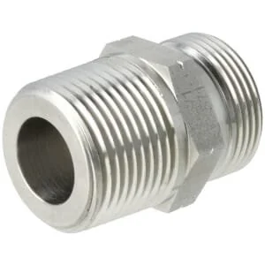 PH Hydraulik - GES18L34NPTSS - Male Stud Coupling 18L x 3/4 inches NPT SS