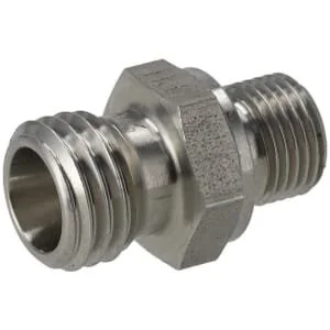 PH Hydraulik - GES6LR18SS - Male Stud Coupling 6L x 1/8 inches BSP SS