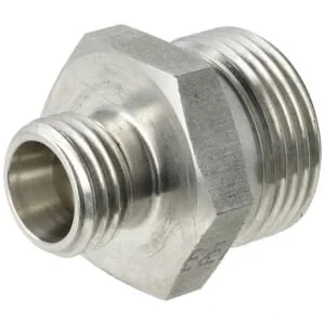 PH Hydraulik - GS158LSS - Straight Coupling 15L x 8L SS