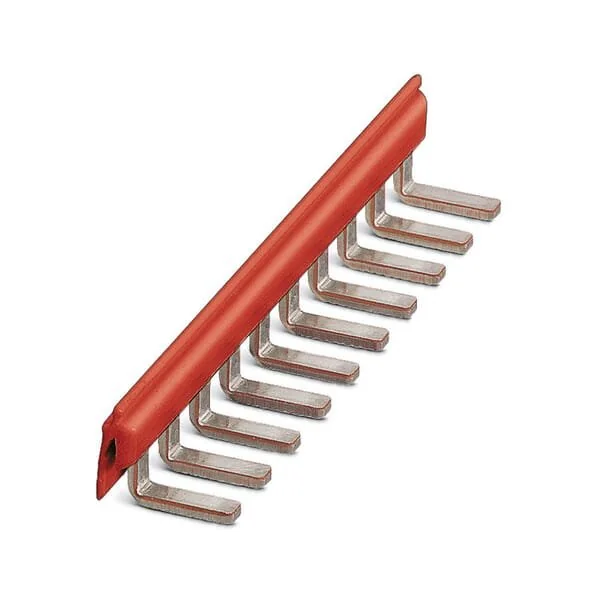 Phoenix Contact - EB80DIKRD - Insertion Bridge, 80-Position Red