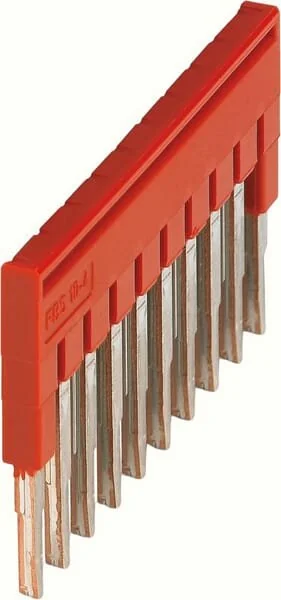 Phoenix Contact - FBS104 - Plug-In Bridge 10P 4.2mm Red