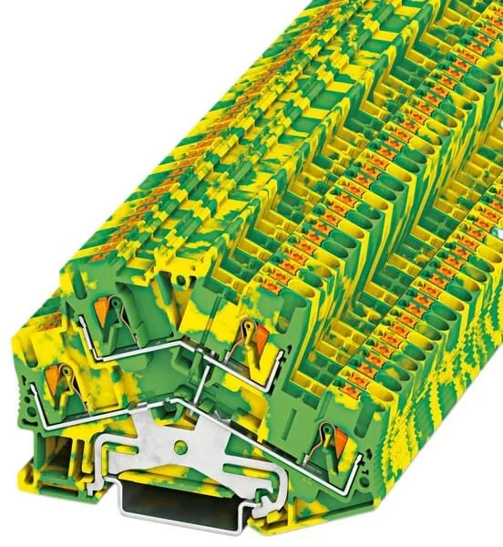 Phoenix Contact - PTTBS25PE - Protective Conductor Double-Level Terminal Block